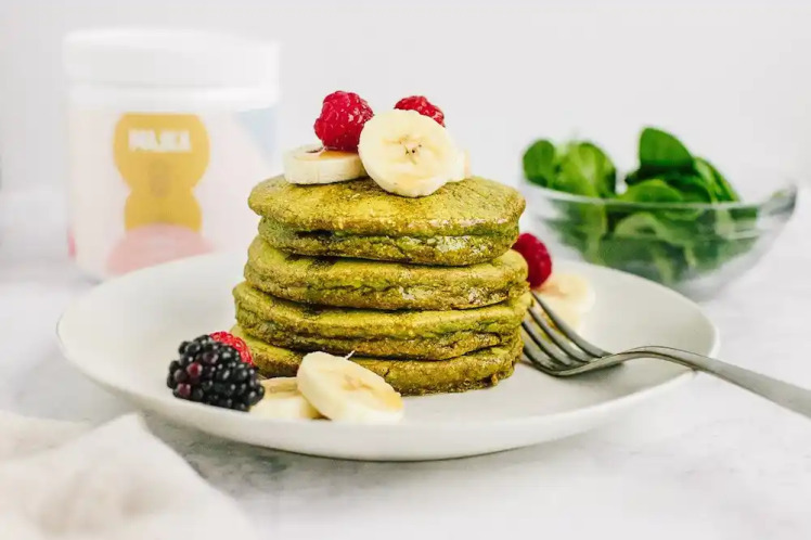 طرز تهیه پنکیک اسفناج