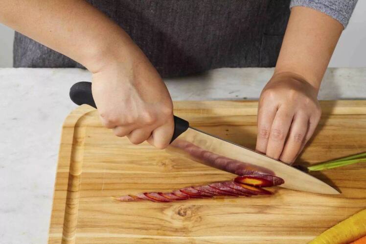 آموزش انواع برش با چاقو در آشپزی