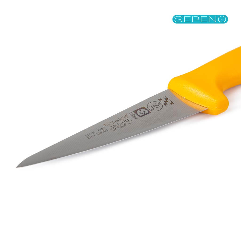 چاقو آشپزخانه اکبری مدل PP107– دسته پلاستیکی