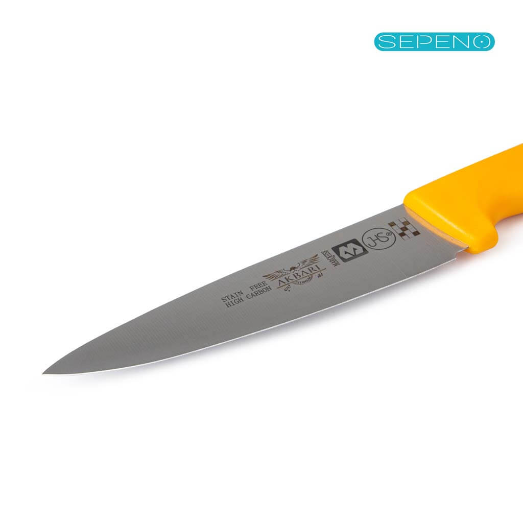 چاقو آشپزخانه اکبری مدل PP722– دسته پلاستیکی