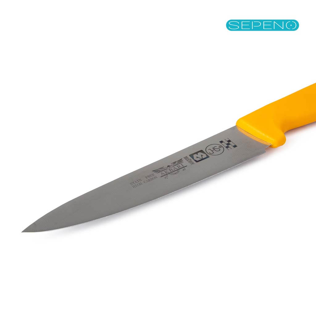 چاقو آشپزخانه اکبری مدل PP723– دسته پلاستیکی