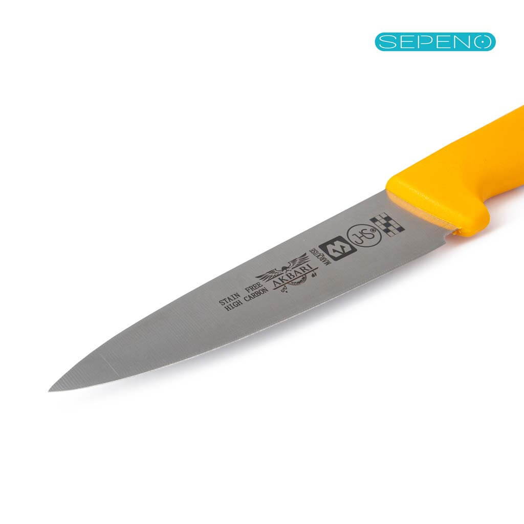 چاقو آشپزخانه اکبری مدل PP725– دسته پلاستیکی