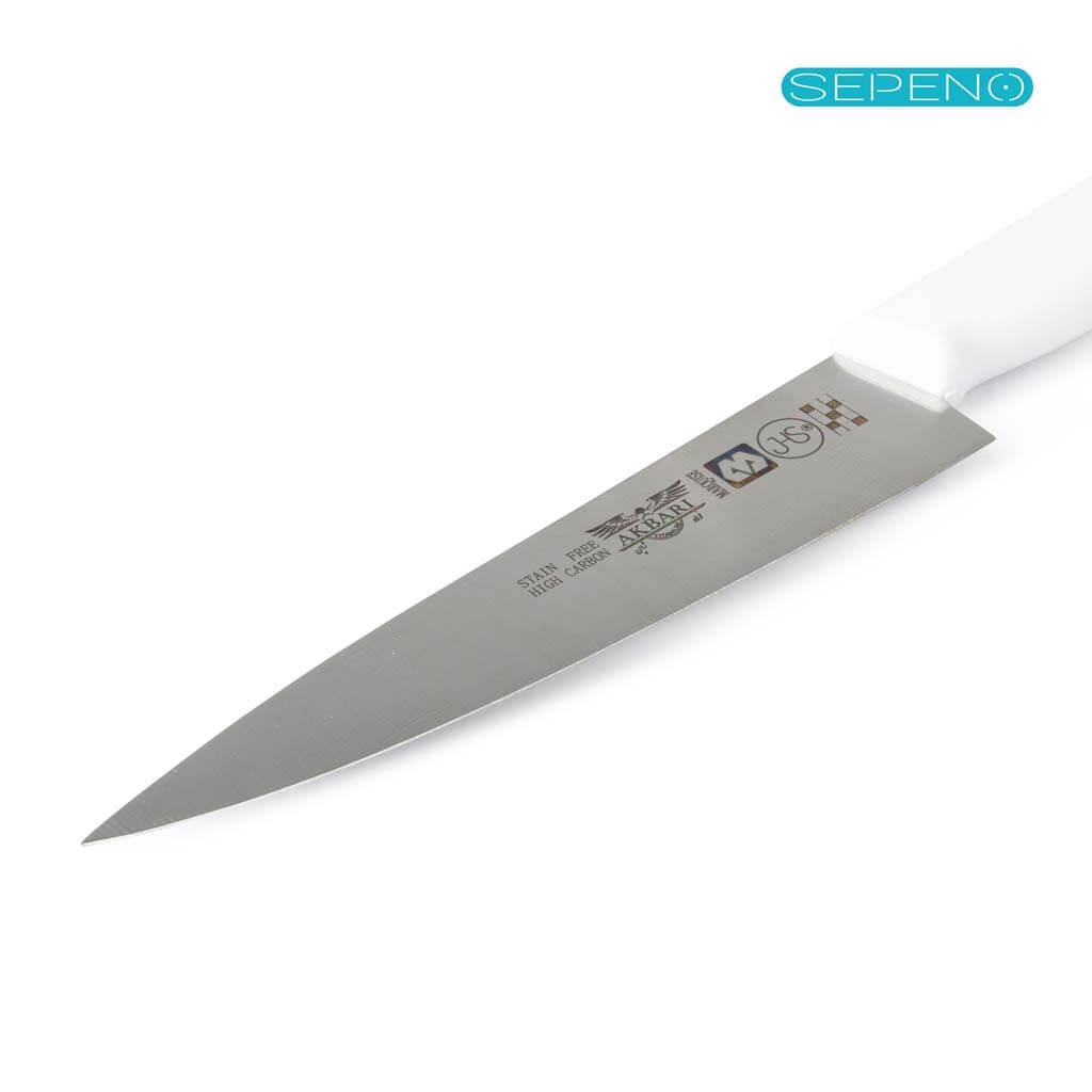 چاقو آشپزخانه اکبری مدل PP87A– دسته پلاستیکی