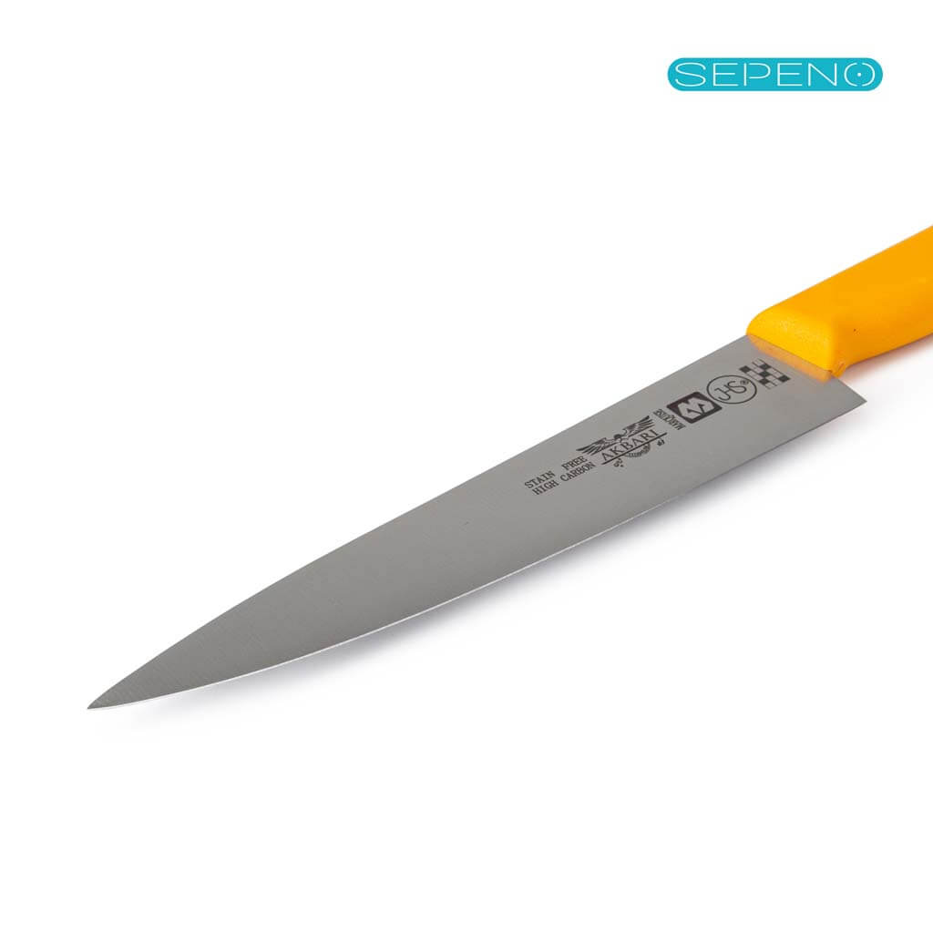 چاقو آشپزخانه اکبری مدل PP87– دسته پلاستیکی